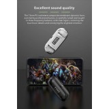 &Eacute;couteurs Bluetooth F80 Q26 Pro TWS avec &eacute;cran LED autonomie longue pour sport et jeu - Vert