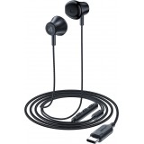 &Eacute;couteurs intra-auriculaires Acefast L2 avec connecteur USB-C microphone et t&eacute;l&eacute;commande 1.2 m - Noir