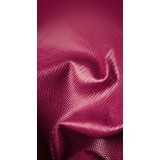 Fourre iPhone 17 Pro Max - Flip Croco Qialino cuir véritable - Rose
