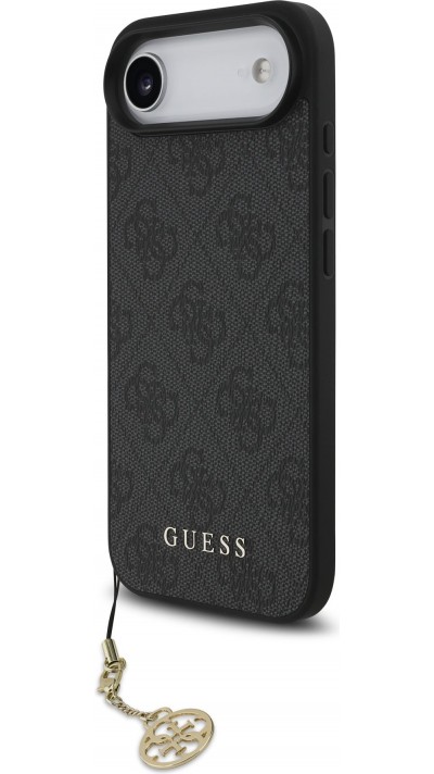 Coque iPhone 17 Air - Guess 4G charm protection élégante design raffiné accessoire tendance - Gris