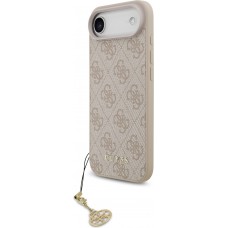 Coque iPhone 17 Air - Guess 4G charm protection élégante design raffiné accessoire tendance - Rose