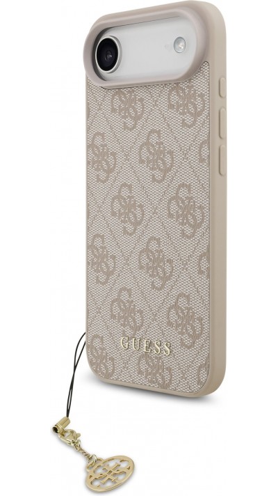 Coque iPhone 17 Air - Guess 4G charm protection élégante design raffiné accessoire tendance - Rose