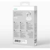 Joyroom Jbuds BB1 &eacute;couteurs Bluetooth TWS autonomie 35h - Blanc