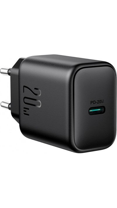 Joyroom JR-TCF20 chargeur rapide et compact USB-C PD 20W  - Noir
