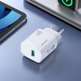 Joyroom JR-TF4 18W Wandladeger&auml;t Schnellladung USB-C Adapter - Weiss