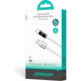 Joyroom S-A55 StarFlight câble charge rapide USB-A vers USB-C 66W (1.2m) - Blanc
