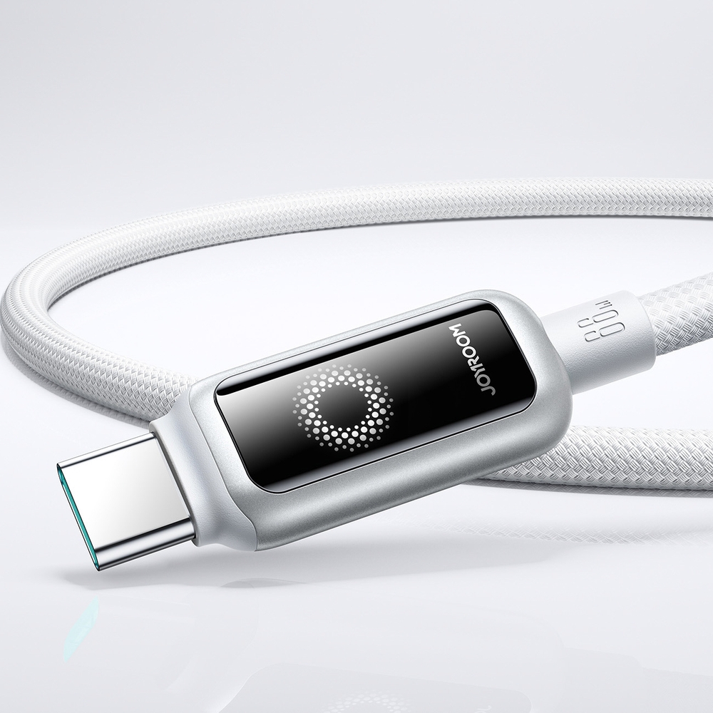 Joyroom S-A55 StarFlight câble charge rapide USB-A vers USB-C 66W (1.2m) - Blanc