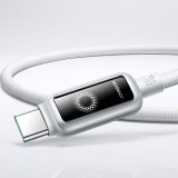 Joyroom S-A55 StarFlight câble charge rapide USB-A vers USB-C 66W (1.2m) - Blanc