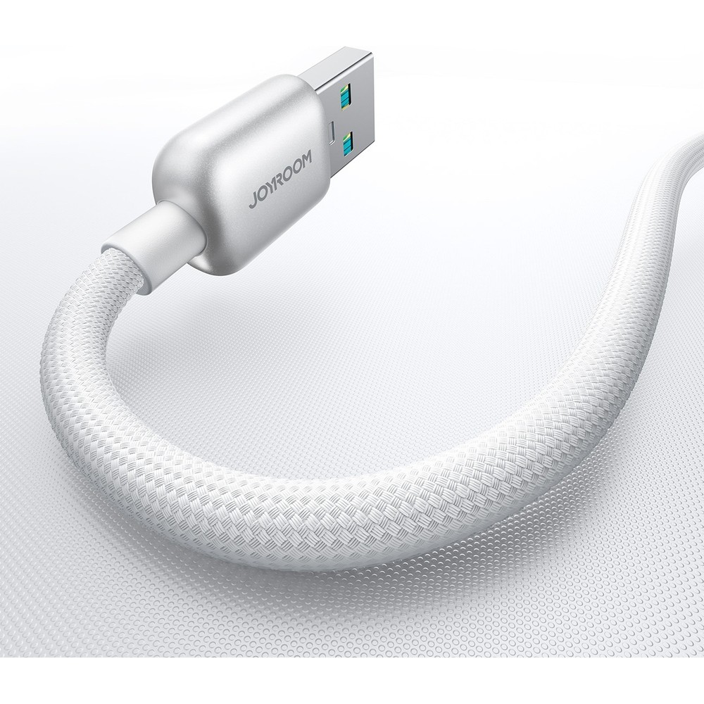 Joyroom S-A55 StarFlight câble charge rapide USB-A vers USB-C 66W (1.2m) - Blanc