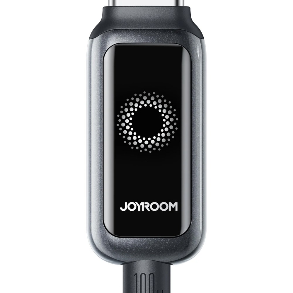 Joyroom S-A55 StarFlight Schnellladekabel USB-C zu USB-C 100 W (1.2 m) - Schwarz