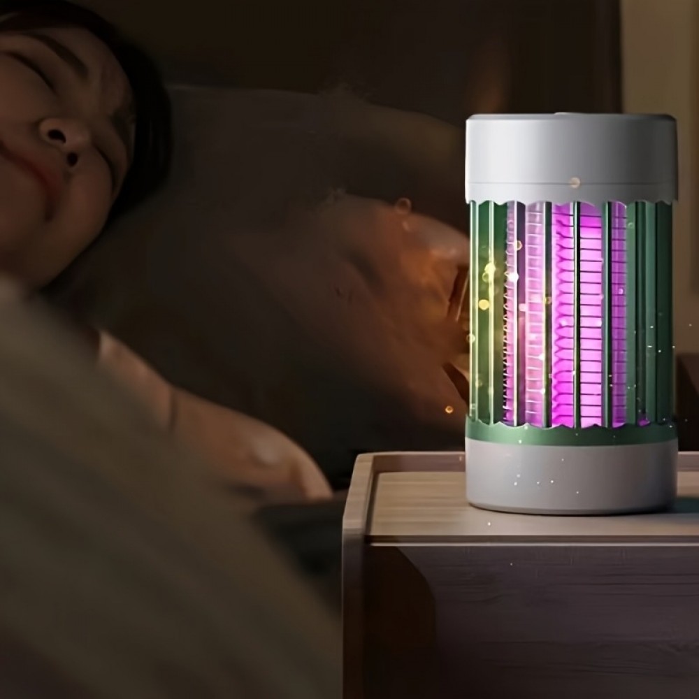 Lampe UV anti-moustiques USB portable piège électronique - Vert