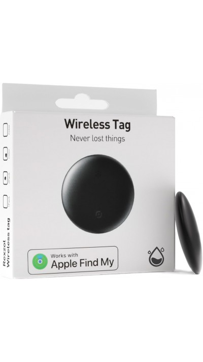 Mini GPS-Tracker f&uuml;r Geolokalisierung (AirTag-Alternative) - Schwarz