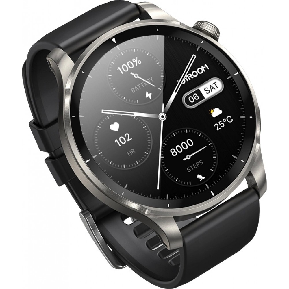 Smartwatch Joyroom Venture Series JR-FV1 mit Anrufbeantwortungsfunktion - Schwarz