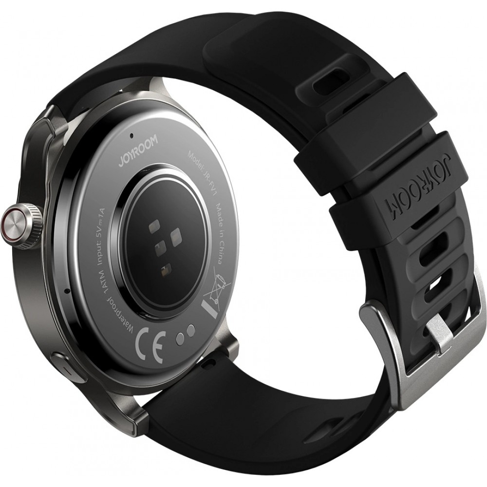 Smartwatch Joyroom Venture Series JR-FV1 mit Anrufbeantwortungsfunktion - Schwarz