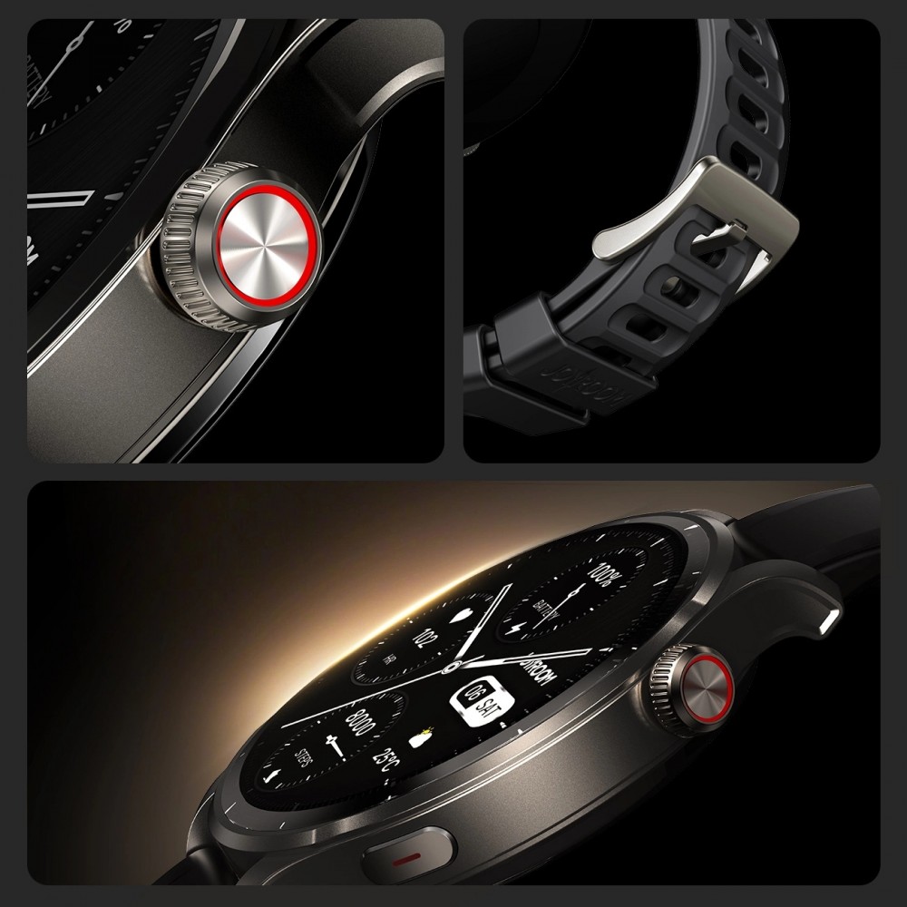 Smartwatch Joyroom Venture Series JR-FV1 mit Anrufbeantwortungsfunktion - Schwarz