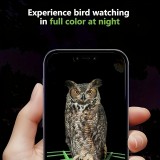 Intelligenter Vogelhaus 1296p WiFi mit Solar-Kamera, Bewegungsmelder und App-Steuerung - Grün