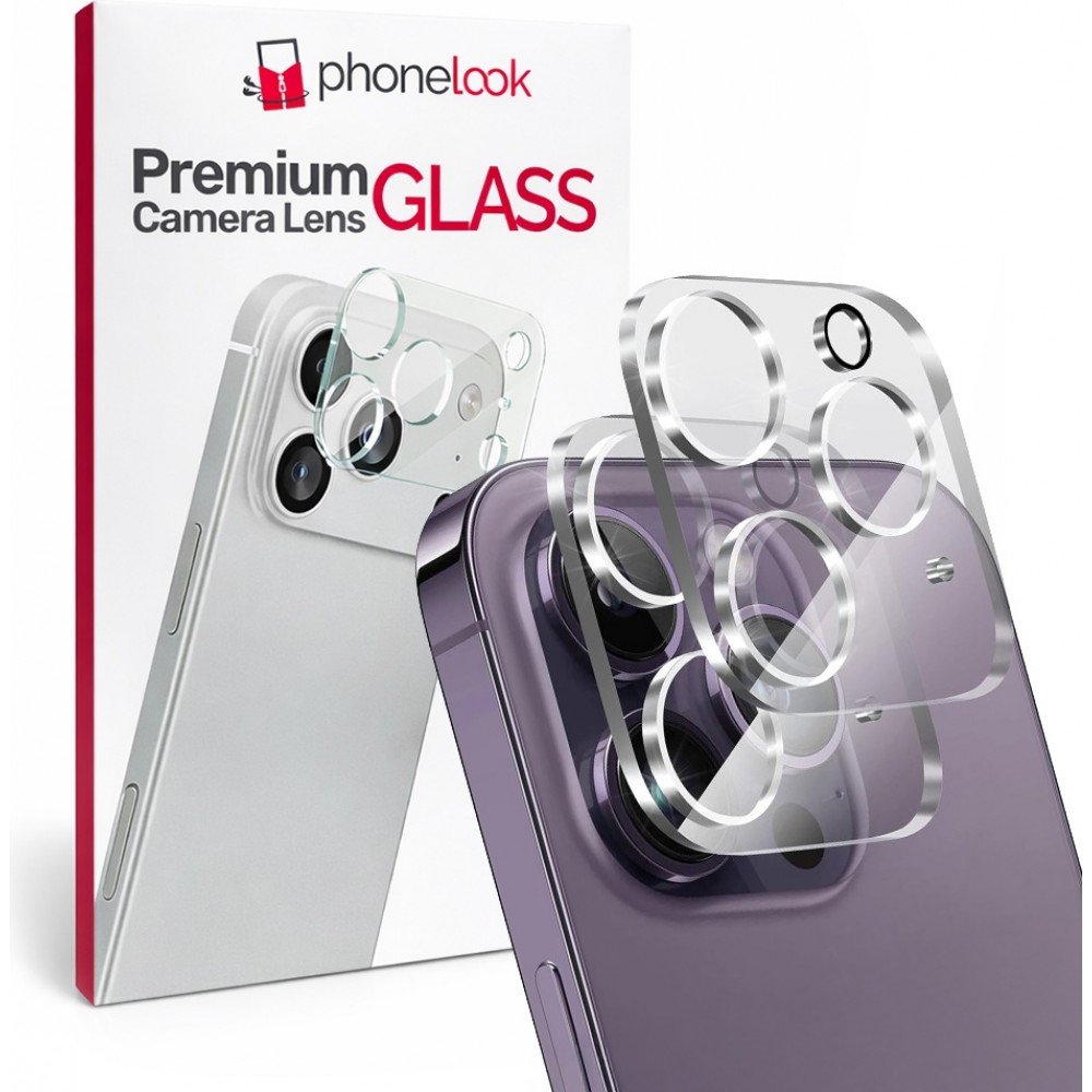 2er-Pack Kameraschutzglas - Transparent - iPhone 16 Pro