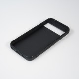 Coque Google Pixel 8a - Silicone rigide noir Vie sauvage africaine