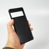 Google Pixel 7 Pro Case Hülle - Silikon schwarz Valentin 2024 Rosaroter Teddybär