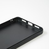 Google Pixel 7 Pro Case Hülle - Silikon schwarz Valentin 2024 Rosaroter Teddybär