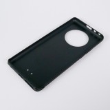 Coque Huawei Mate 40 Pro - Silicone rigide noir Blue vichy tulips Spring 2026