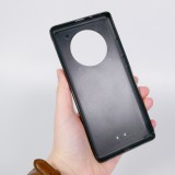 Coque Huawei Mate 40 Pro - Silicone rigide noir Blue vichy tulips Spring 2026