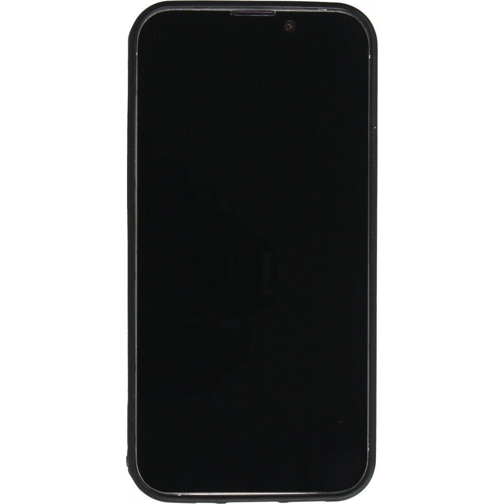 Coque iPhone 13 mini - Silicone rigide noir Autumn 25 Trees