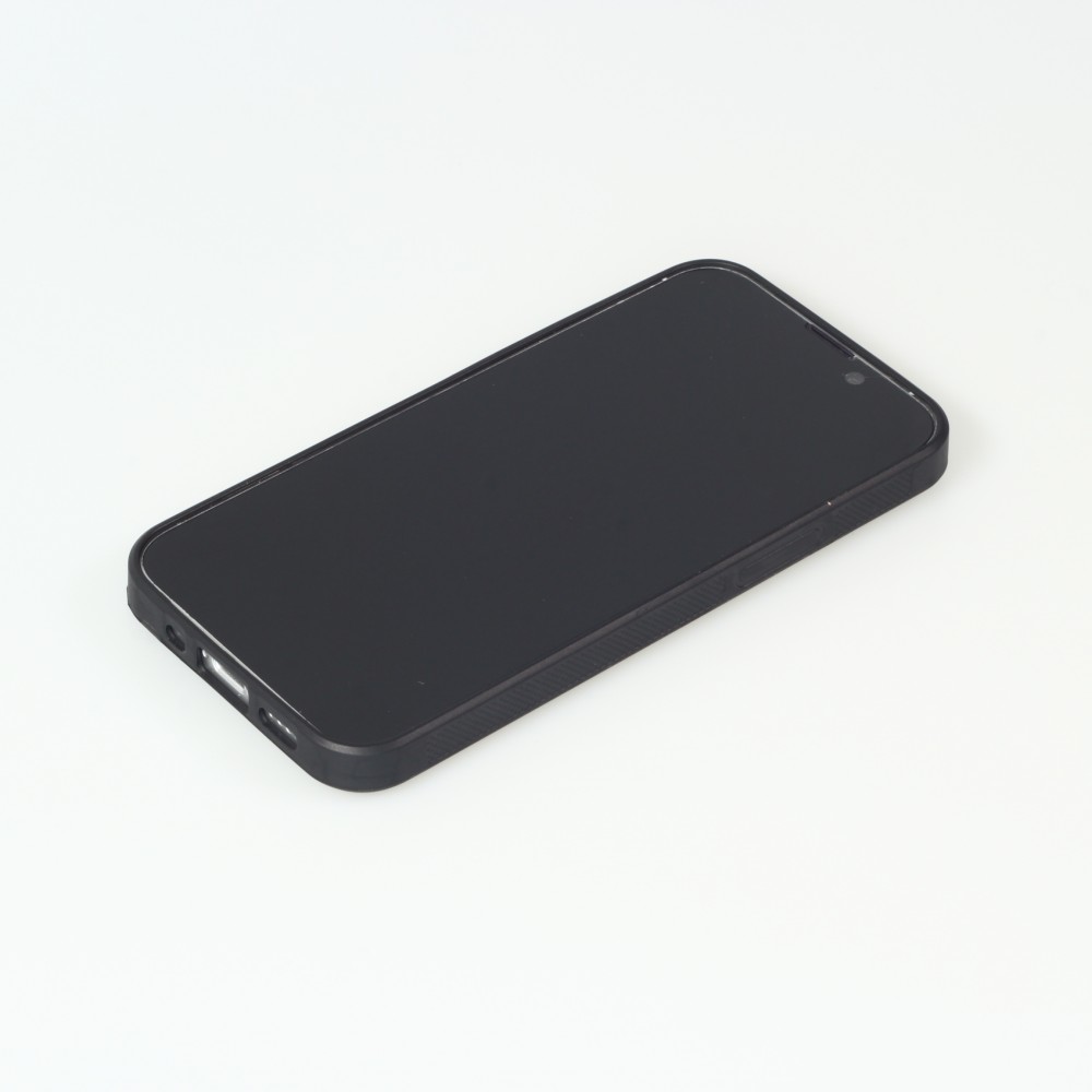 Coque iPhone 13 mini - Silicone rigide noir Autumn 25 Trees