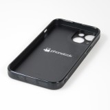 iPhone 15 Case Hülle - Silikon schwarz Little Girl Sketch