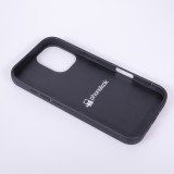 iPhone 16 Case Hülle - Silikon schwarz Seals of the Dominican Republic DTMF