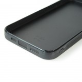 Coque iPhone 16e - Silicone rigide noir Canton OW noir