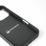 Coque iPhone 16 Pro Max - Silicone rigide noir Autumn 25 Rain