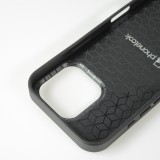 Coque iPhone 16 Pro - Silicone rigide noir Marble Everything