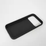 Coque iPhone 17 Pro Max - Silicone rigide noir Maillot de football Bosnie-Herzégovine 2026 personnalisable