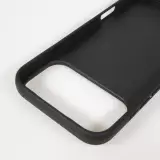 Coque iPhone 17 Pro Max - Silicone rigide noir Maillot de football Bosnie-Herzégovine 2026 personnalisable