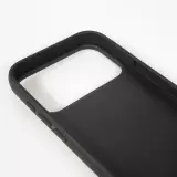 Coque iPhone 17 Pro Max - Silicone rigide noir Maillot de football Bosnie-Herzégovine 2026 personnalisable