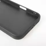 Coque iPhone 17 Pro Max - Silicone rigide noir Maillot de football Bosnie-Herzégovine 2026 personnalisable
