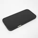 Coque iPhone 17 Pro Max - Silicone rigide noir Maillot de football Bosnie-Herzégovine 2026 personnalisable