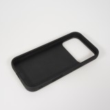 Coque iPhone 17 Pro - Silicone rigide noir Halloween Spookville