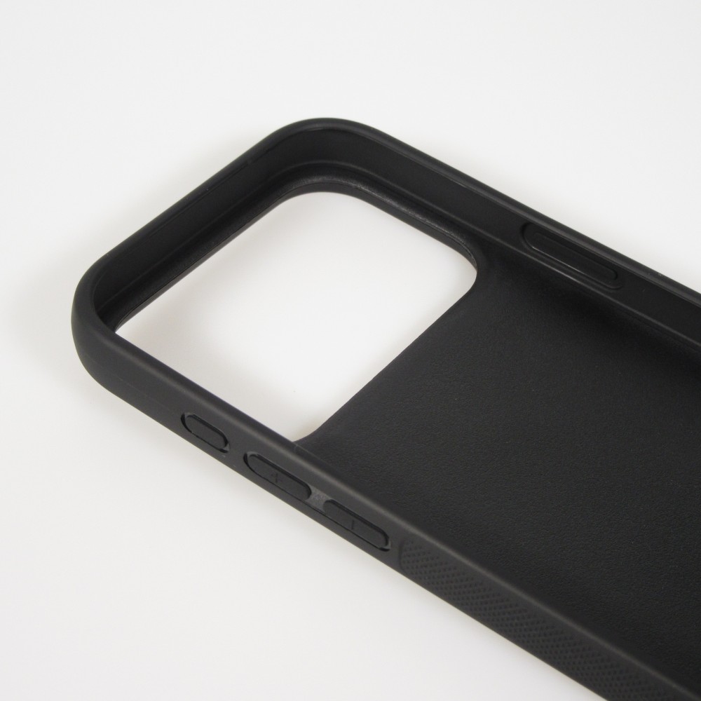 Coque iPhone 17 Pro - Silicone rigide noir Halloween Spookville