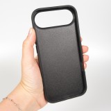 iPhone Air Case Hülle - Silikon schwarz Mom 2026 Flowers
