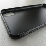 iPhone Xs Max Case Hülle - Silikon schwarz Astronaut flowers 2025