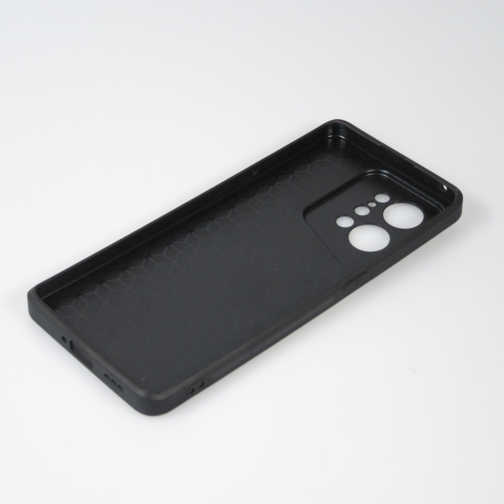 Coque OPPO Find X5 - Silicone rigide noir Little Angel Sketch Love