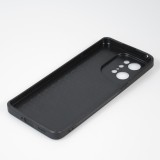 Coque OPPO Find X5 Pro - Silicone rigide noir Flower sea waves