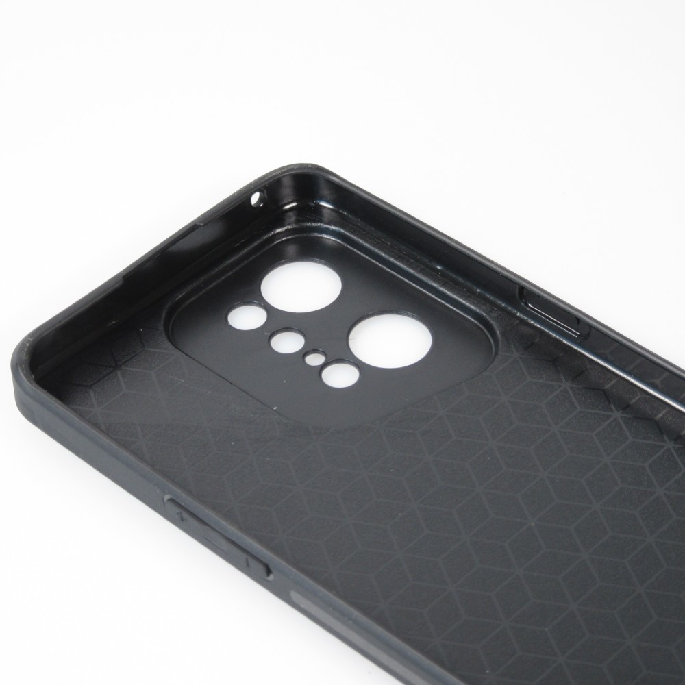 Coque OPPO Find X5 Pro - Silicone rigide noir Flower sea waves
