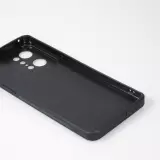 Coque OPPO Find X5 Pro - Silicone rigide noir Valentine 2023 purpule single heart