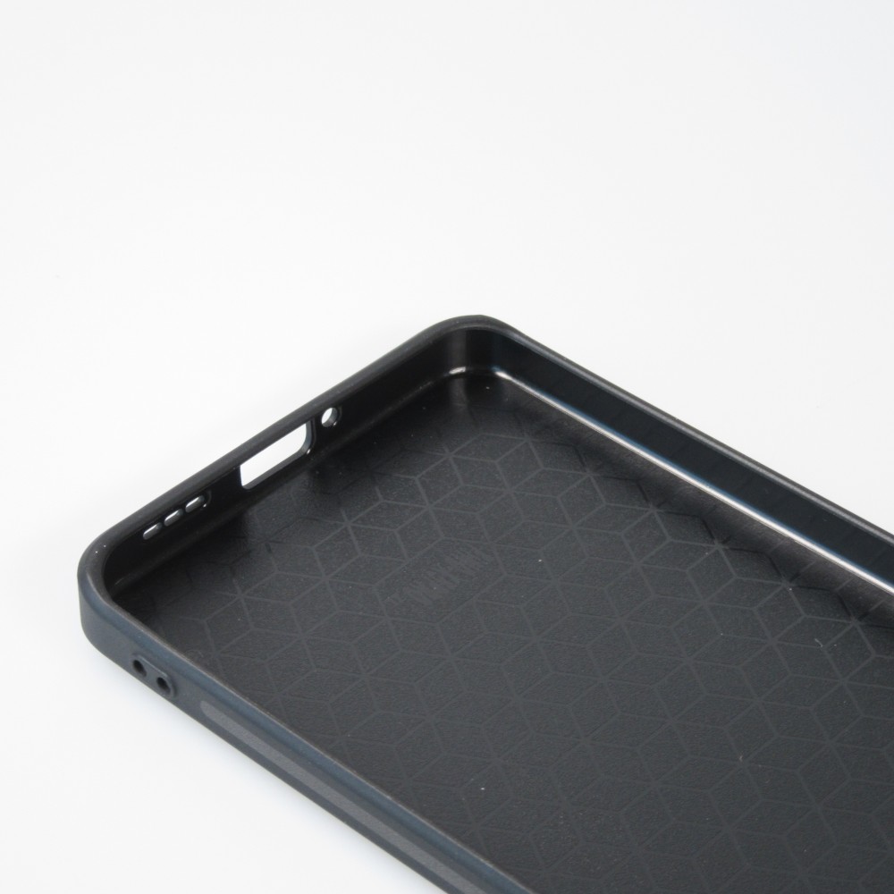 Coque OPPO Find X5 Pro - Silicone rigide noir Flower sea waves