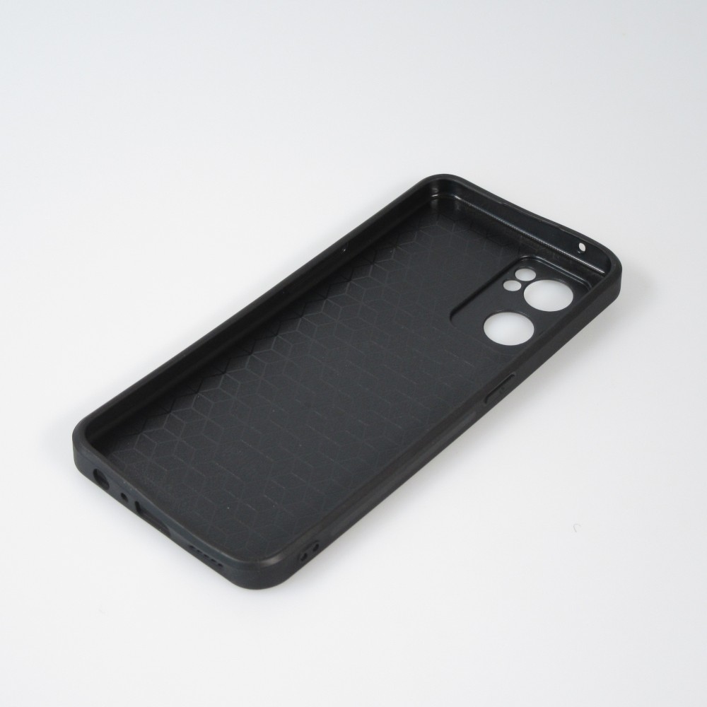 OPPO Reno7 5G Case Hülle - Silikon schwarz Astrologie Steinbock