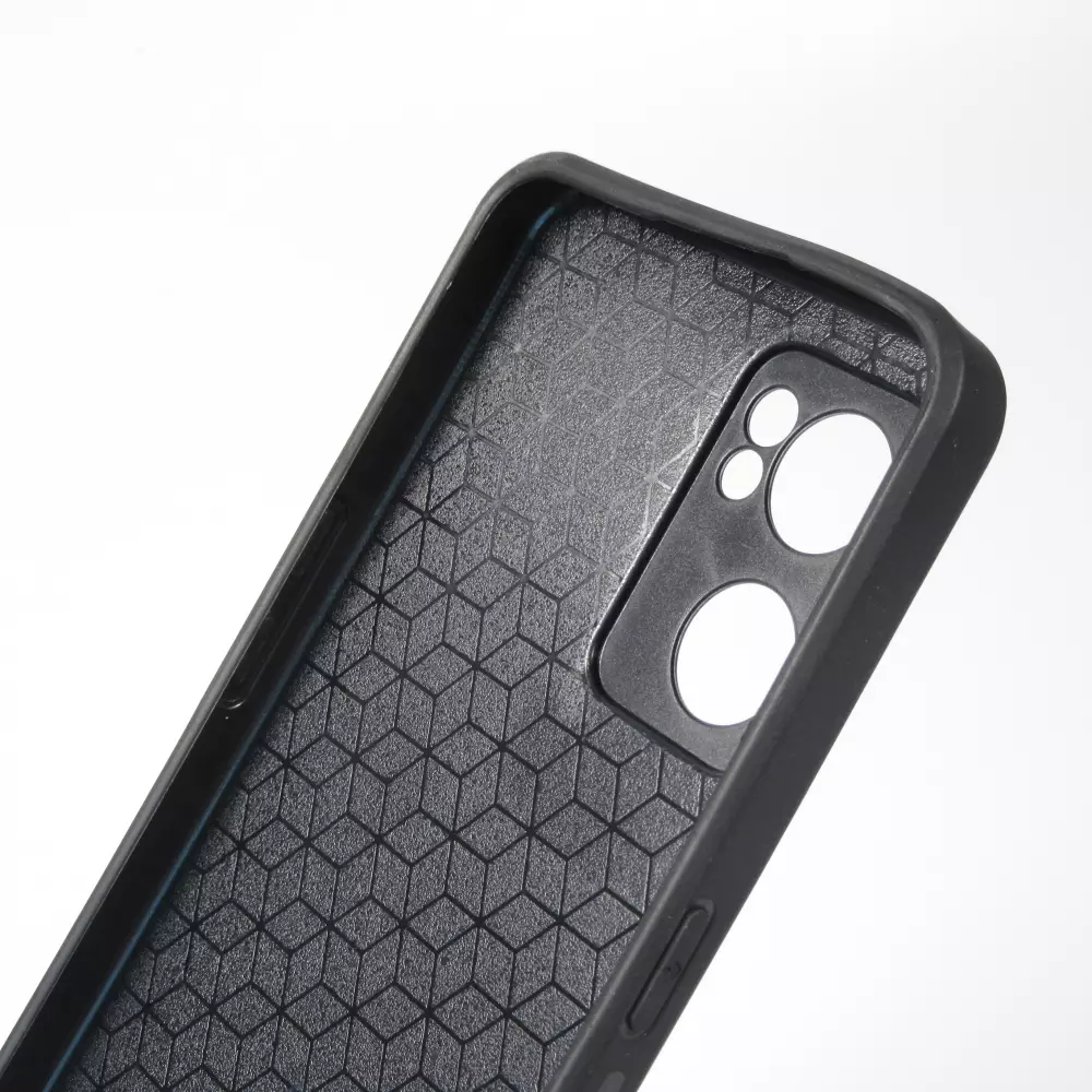 Coque OPPO Reno7 5G - Silicone rigide noir Canton ZG blanc