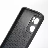 Coque OPPO Reno7 5G - Silicone rigide noir Canton ZG blanc